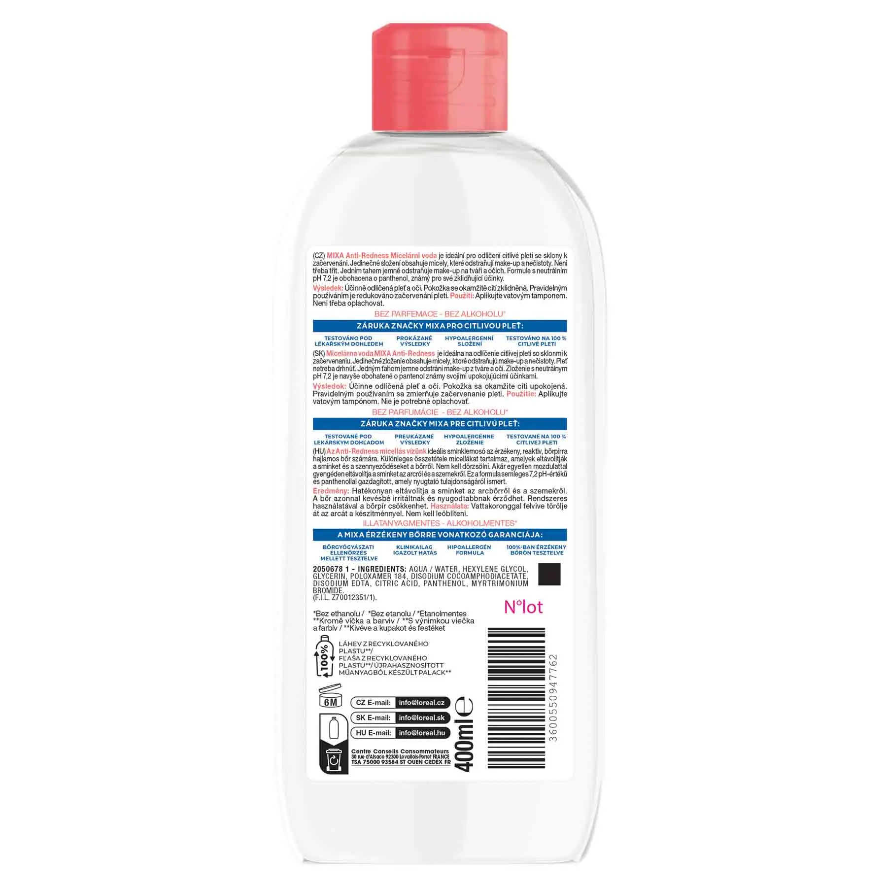 Mixa Anti-Redness Micellar Water