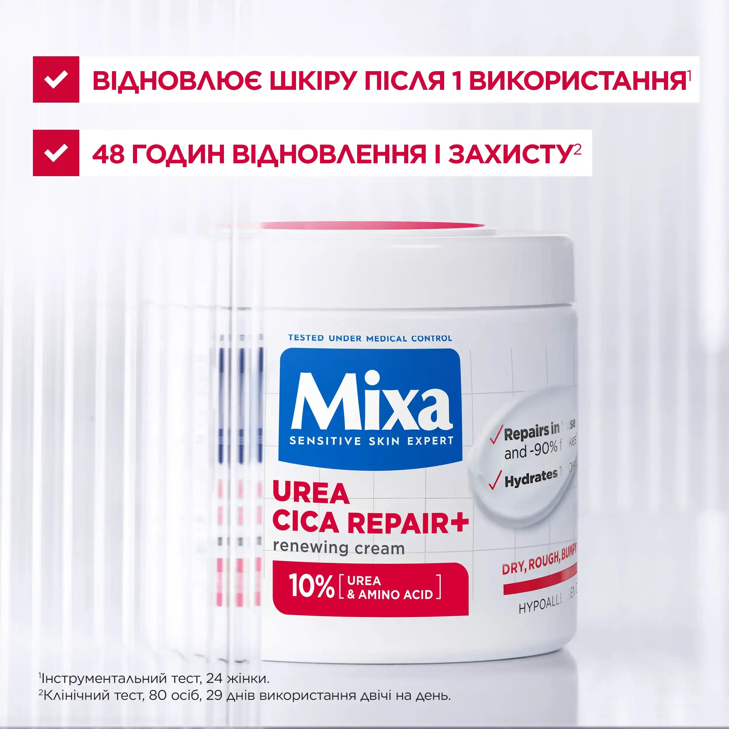 Mixa Urea Cica Repair+Renewing Cream