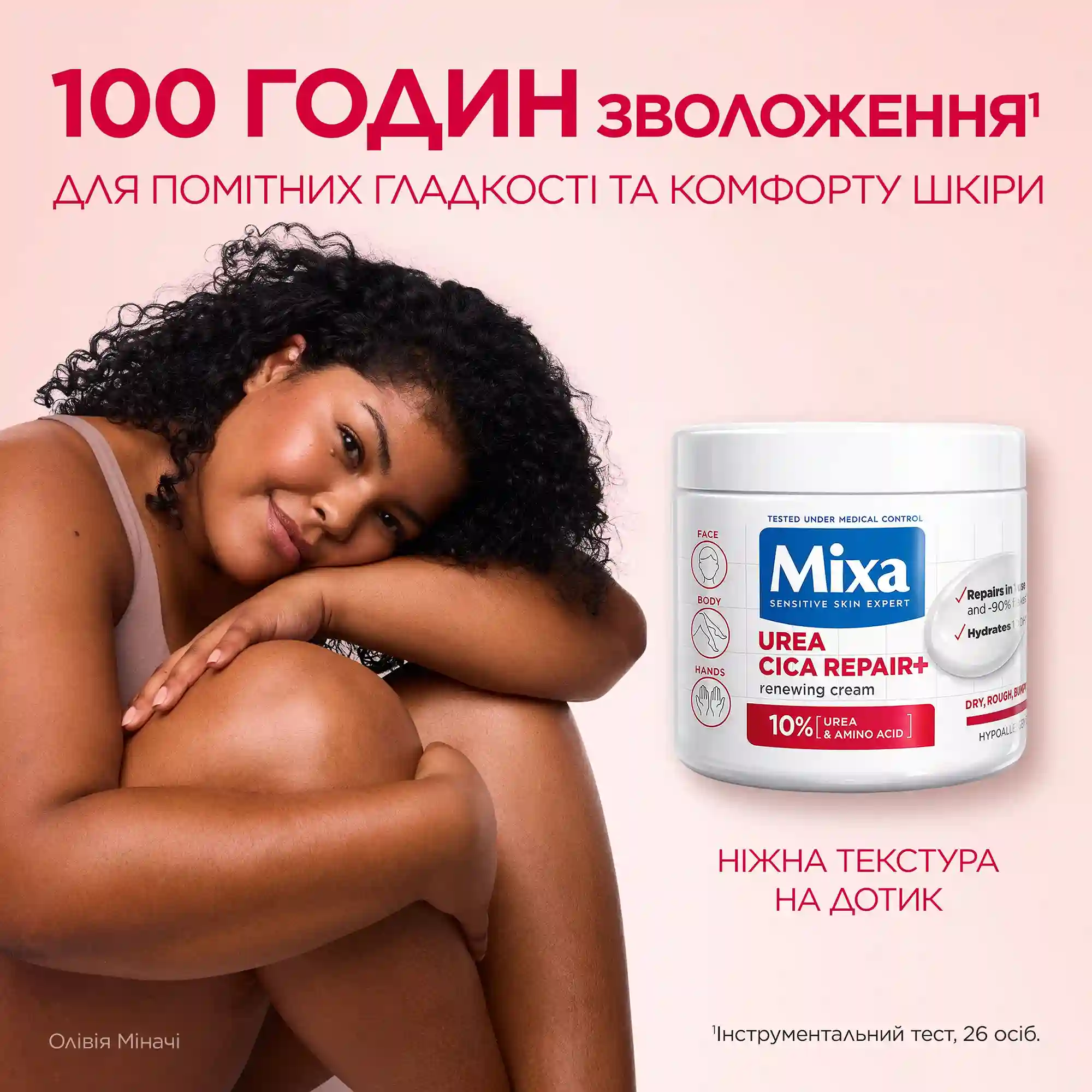 Mixa Urea Cica Repair+Renewing Cream