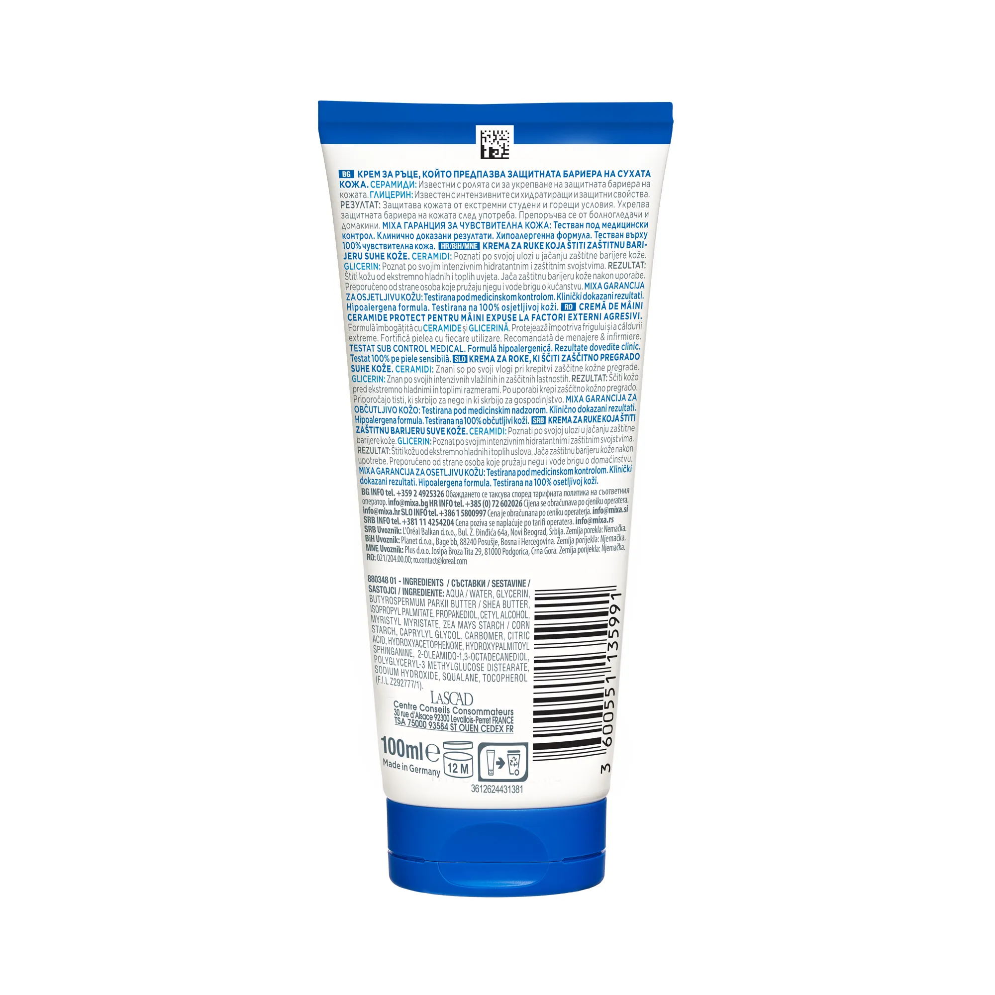 Mixa Ceramide Protect Hand Cream