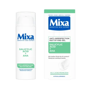 Матуючий гель від Mixa