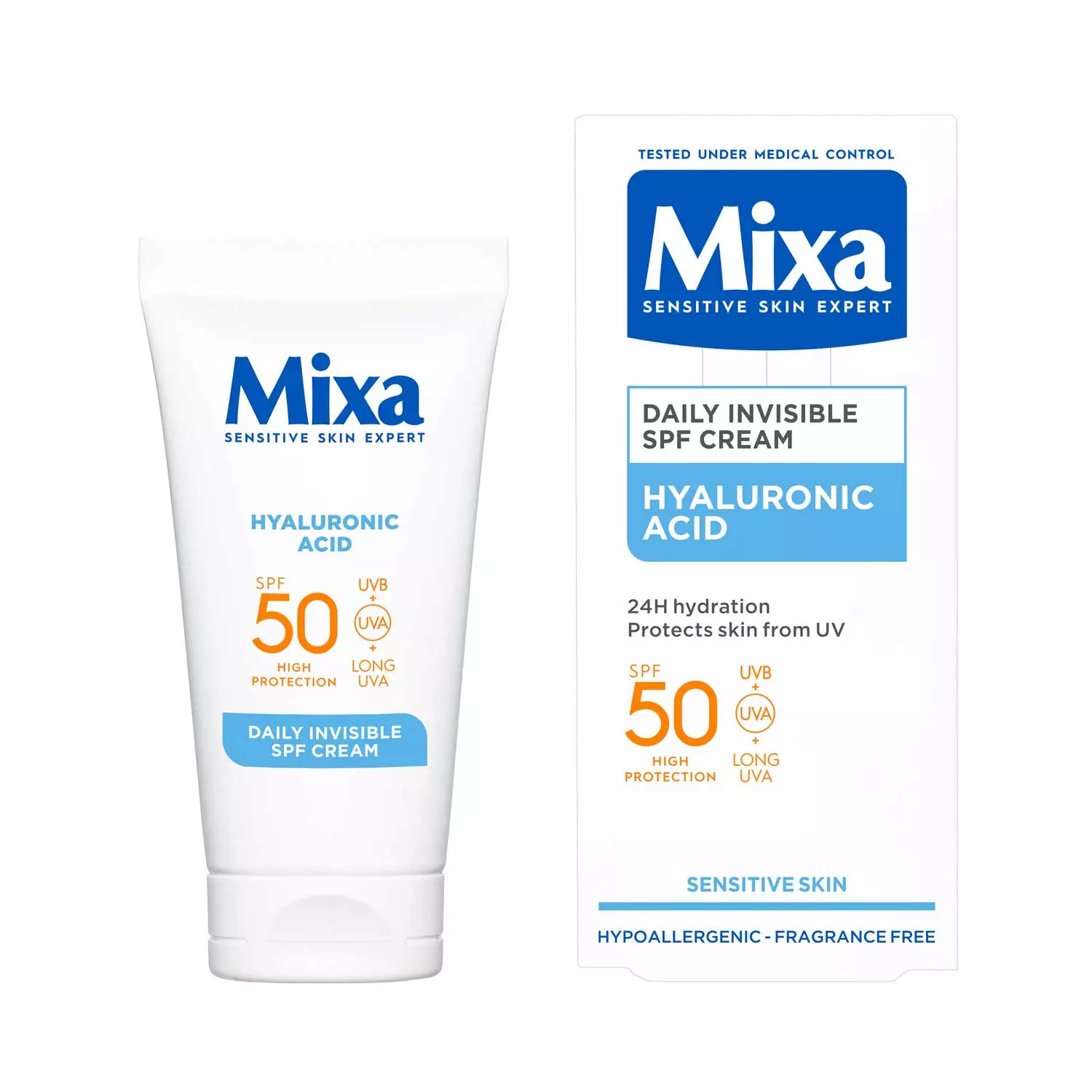 Mixa Anti-Dryness daily cream SPF 50