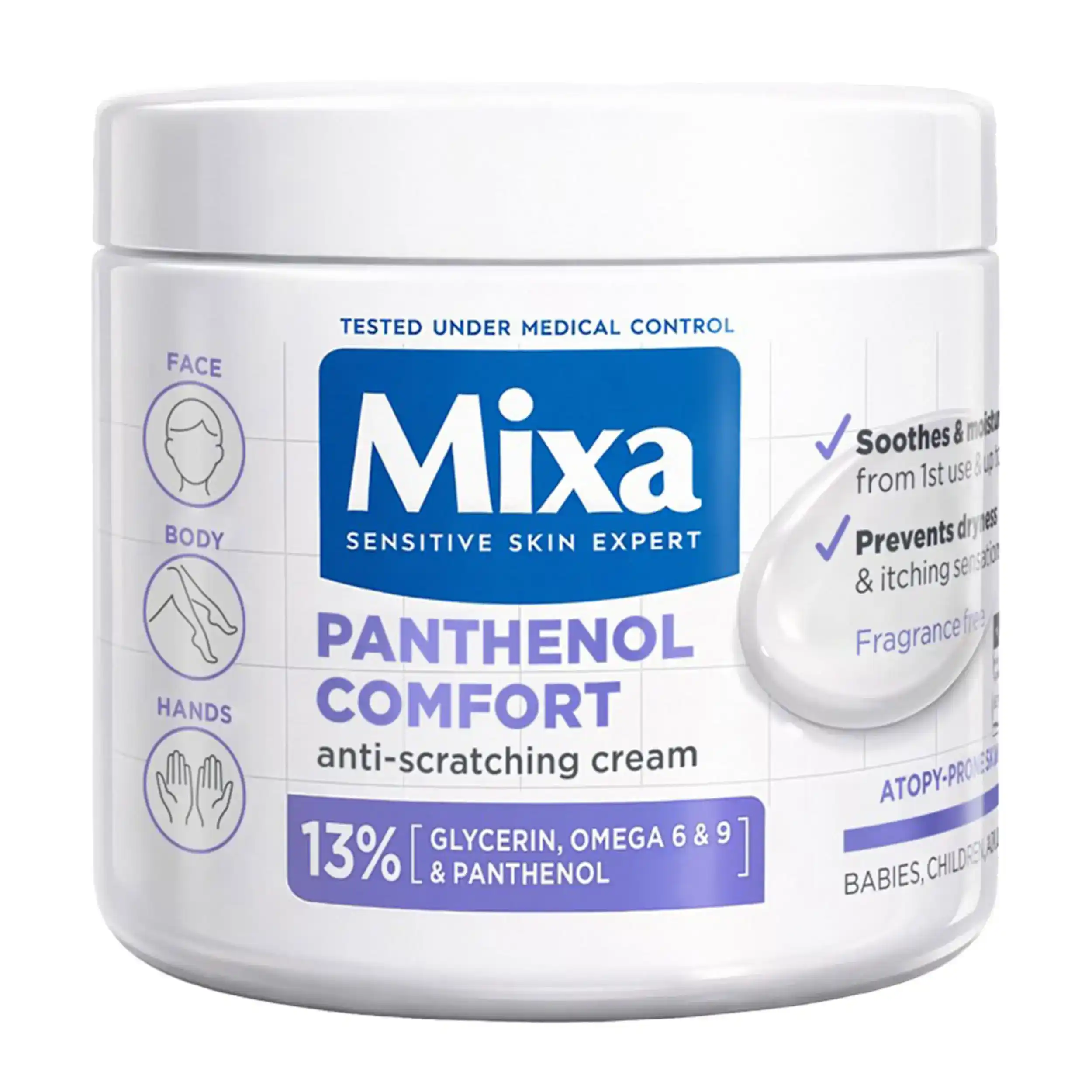 Mixa Panthenol Comfort Anti-Scratching Cream