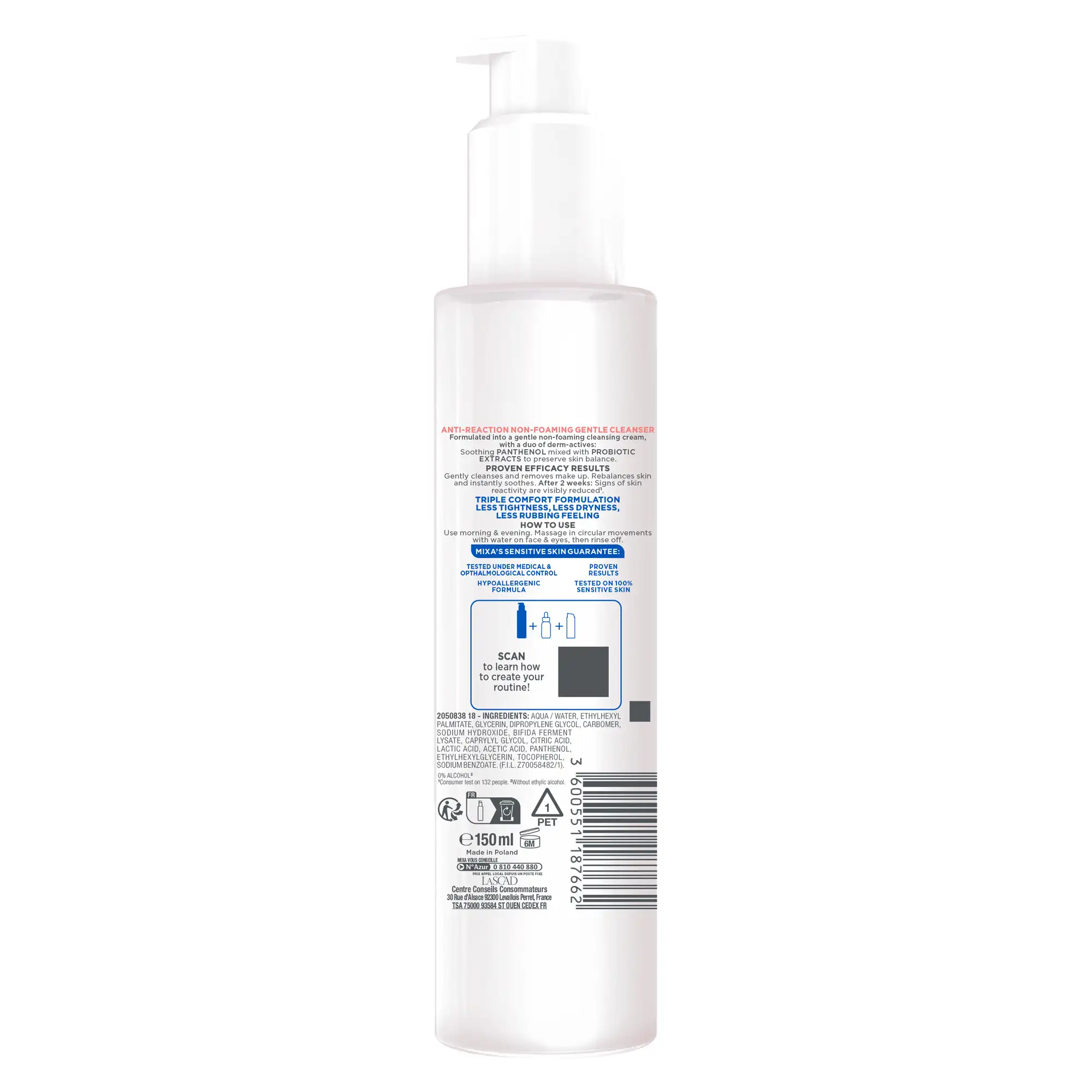 Anti Reaction Non-Foaming Gentle Cleanser​